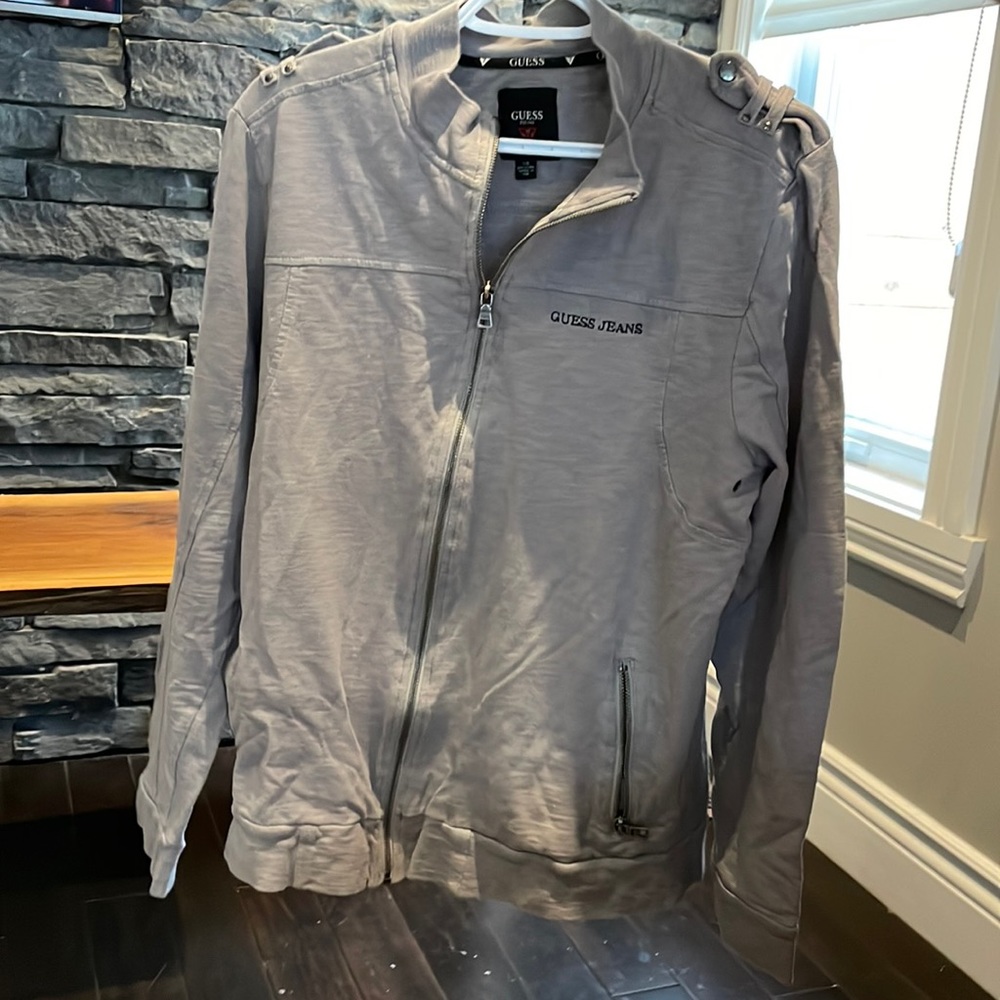 Guess zip up sweater
